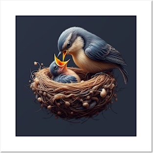 Nest Birds, Happy Mother's Day 17 Posters and Art